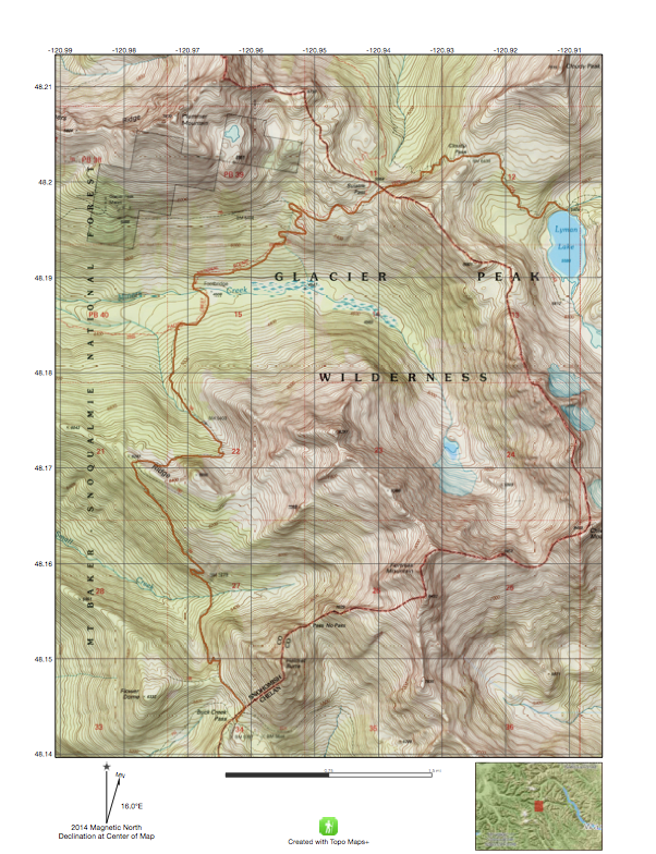 Printing Topo Maps Glacier Peak Studios