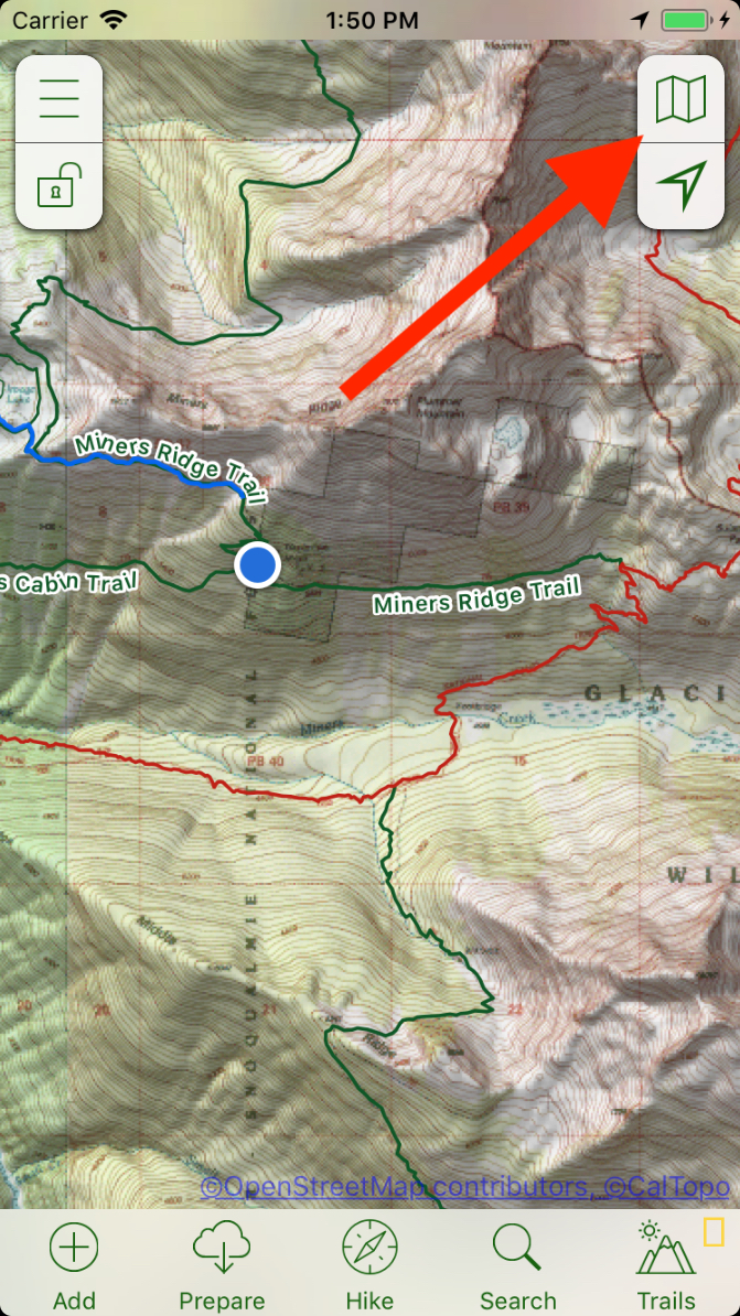 How I Use Topo Maps+ to Plan a Backpacking Trip | Glacier Peak Studios