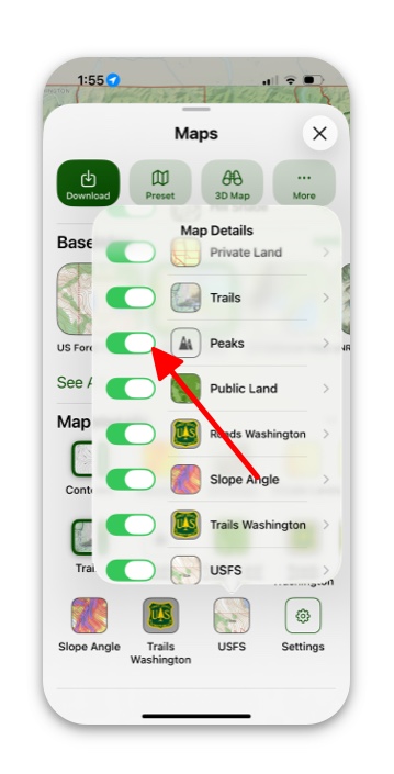 Topo Maps+